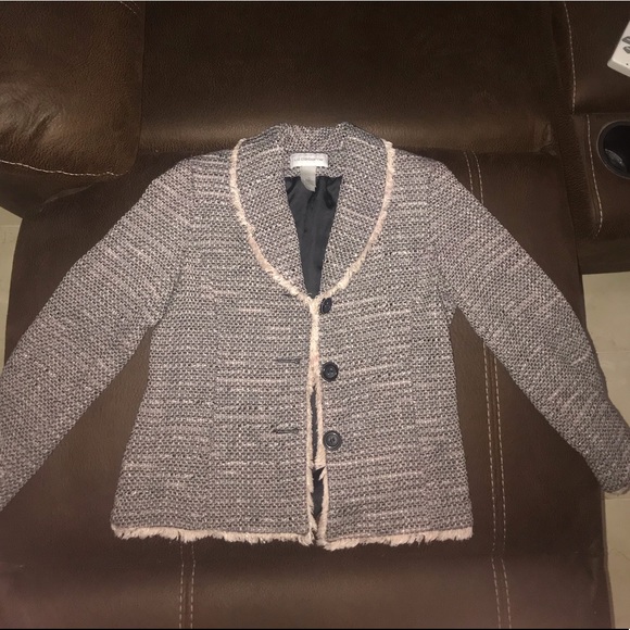 Wool coat, lined. - Picture 1 of 3